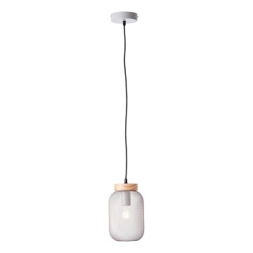 Brilliant - GIADA riippuvalaisin kaapelilla 1xE27/40W/230V halkaisija 16 cm harmaa