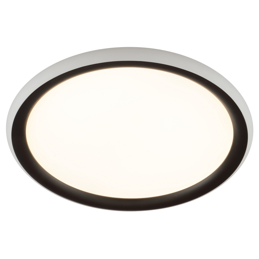 Brilliant - himmennettävä LED-kattovalaisin CARLOZ LED/16W/230V halkaisija 30 cm valkoinen/musta