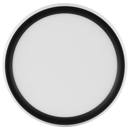 Brilliant - himmennettävä LED-kattovalaisin CARLOZ LED/16W/230V halkaisija 30 cm valkoinen/musta