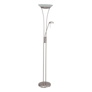 Brilliant - Himennettävä LED-lattiavalaisin FINN 2xLED/13W/230V mattakromi