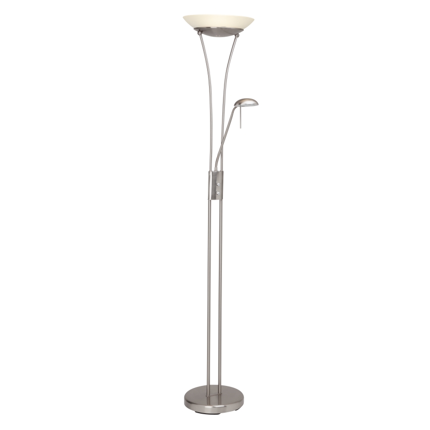 Brilliant - Himennettävä LED-lattiavalaisin FINN 2xLED/13W/230V mattakromi