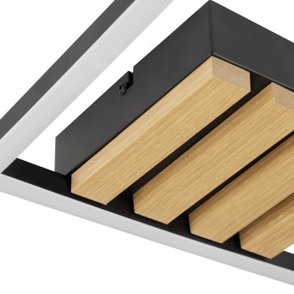 Brilliant - Himmennettävä kattovalaisin CALMA LED/15W/230V musta