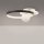 Brilliant - Himmennettävä LED-kattovalaisin ATLANTA LED/24W/230V musta/valkoinen