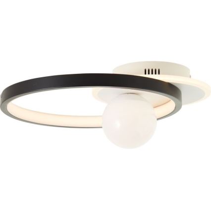 Brilliant - Himmennettävä LED-kattovalaisin ATLANTA LED/24W/230V musta/valkoinen