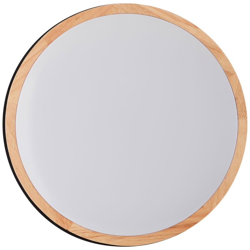 Brilliant - Himmennettävä LED-kattovalaisin BAARLO LED/24W/230V halkaisija 35 cm musta/kumiviikuna - FSC sertifioitu