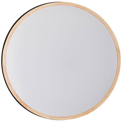Brilliant - Himmennettävä LED-kattovalaisin BAARLO LED/36W/230V 3000-6500K halkaisija 50 cm musta/kumiviikuna + kauko-ohjaus - FSC sertifioitu