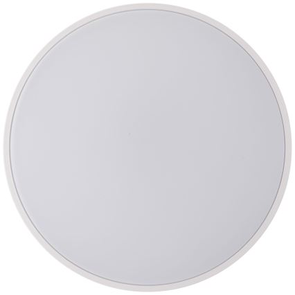 Brilliant - Himmennettävä LED-kattovalaisin BAARLO LED/36W/230V 3000-6500K halkaisija 50 cm valkoinen/kumiviikuna + kauko-ohjaus - FSC sertifioitu