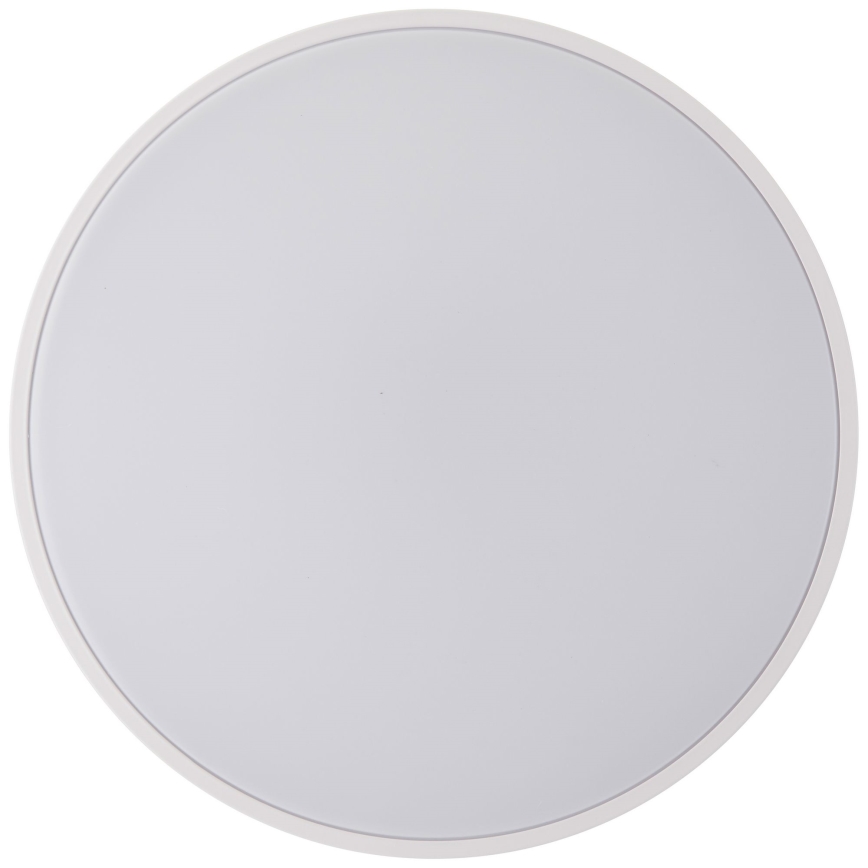Brilliant - Himmennettävä LED-kattovalaisin BAARLO LED/36W/230V 3000-6500K halkaisija 50 cm valkoinen/kumiviikuna + kauko-ohjaus - FSC sertifioitu