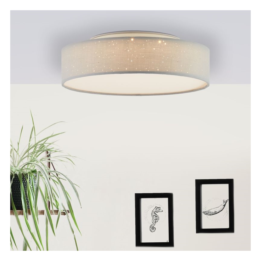 Brilliant - Himmennettävä LED-kattovalaisin BASKA LED/12W/230V halkaisija 38 cm 3000K