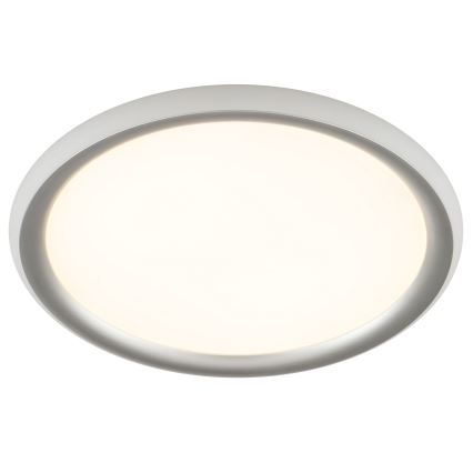Brilliant - himmennettävä LED-kattovalaisin CARLOZ LED/16W/230V Ø 30 cm valkoinen/harmaa