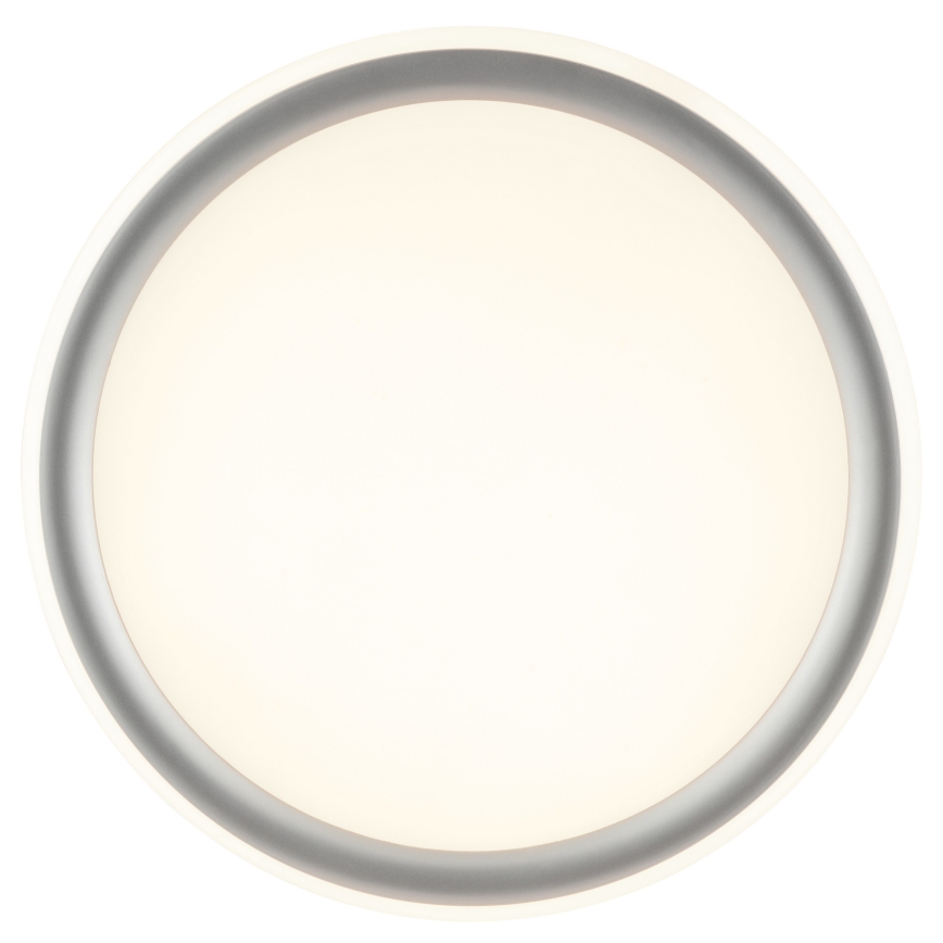 Brilliant - himmennettävä LED-kattovalaisin CARLOZ LED/16W/230V Ø 30 cm valkoinen/harmaa