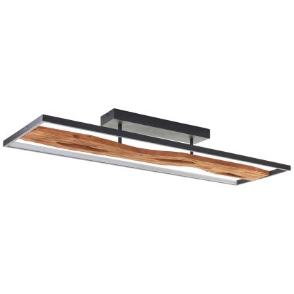 Brilliant - Himmennettävä LED-kattovalaisin CHAUMONT LED/48W/230V kumiviikuna - FSC sertifioitu