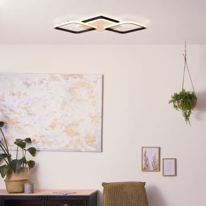 Brilliant - Himmennettävä LED-kattovalaisin DENNET LED/40W/230V 3000K 62x62 cm
