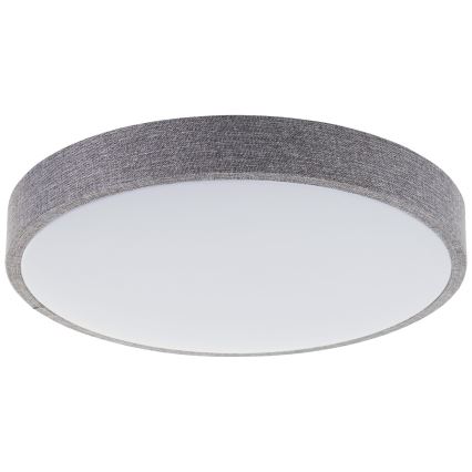 Brilliant - Himmennettävä LED-kattovalaisin FILIZ LED/24W/230V halkaisija 38,5 cm harmaa