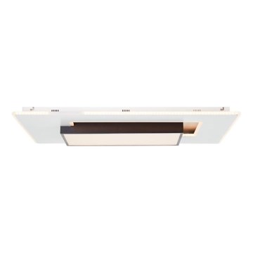 Brilliant - Himmennettävä LED-kattovalaisin HUTSON LED/60W/230V 3000-7100K 50x80 cm valkoinen + kauko-ohjaus