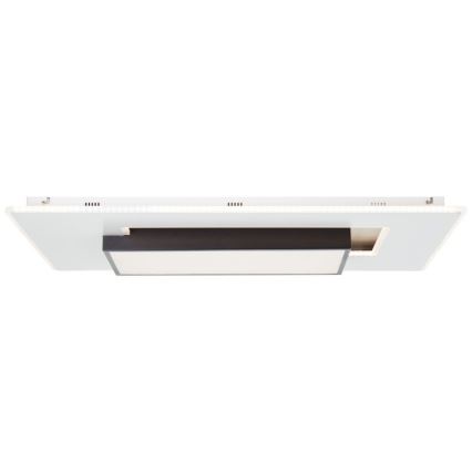 Brilliant - Himmennettävä LED-kattovalaisin HUTSON LED/60W/230V 3000-7100K 50x80 cm valkoinen + kauko-ohjaus