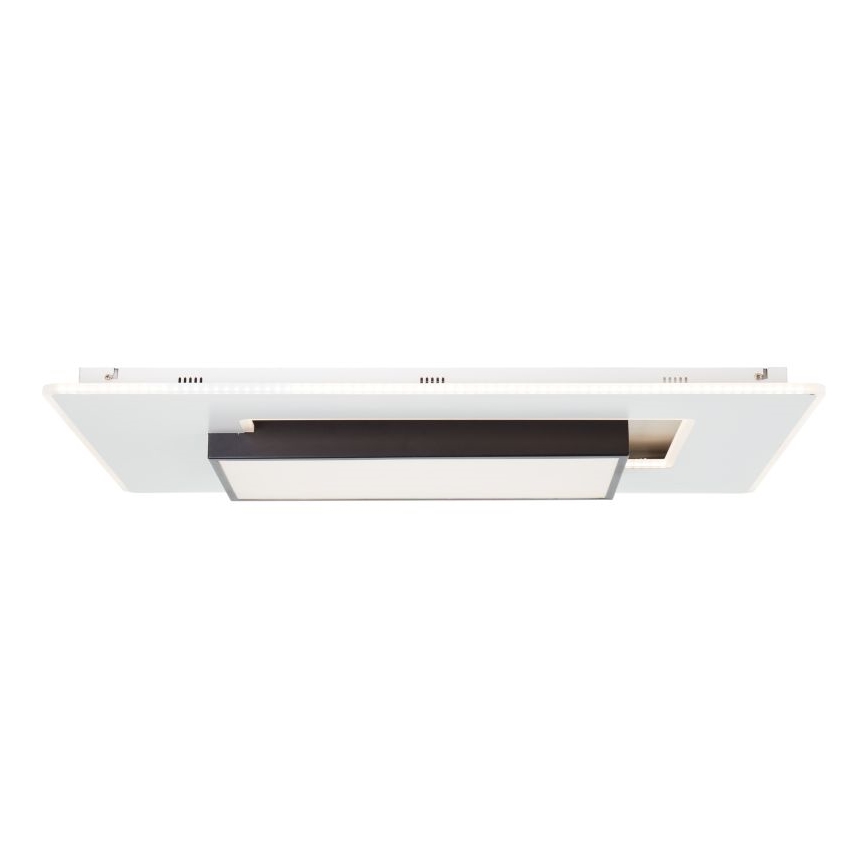 Brilliant - Himmennettävä LED-kattovalaisin HUTSON LED/60W/230V 3000-7100K 50x80 cm valkoinen + kauko-ohjaus
