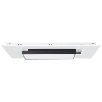 Brilliant - Himmennettävä LED-kattovalaisin HUTSON LED/60W/230V 3000-7100K 50x80 cm valkoinen + kauko-ohjaus