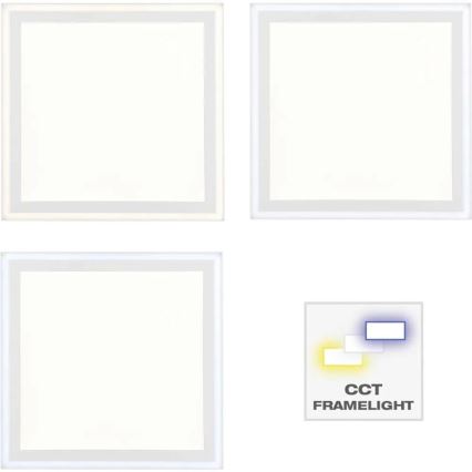 Brilliant - Himmennettävä LED-kattovalaisin LAURICE LED/24W/230V 2700-6500K + kauko-ohjaus