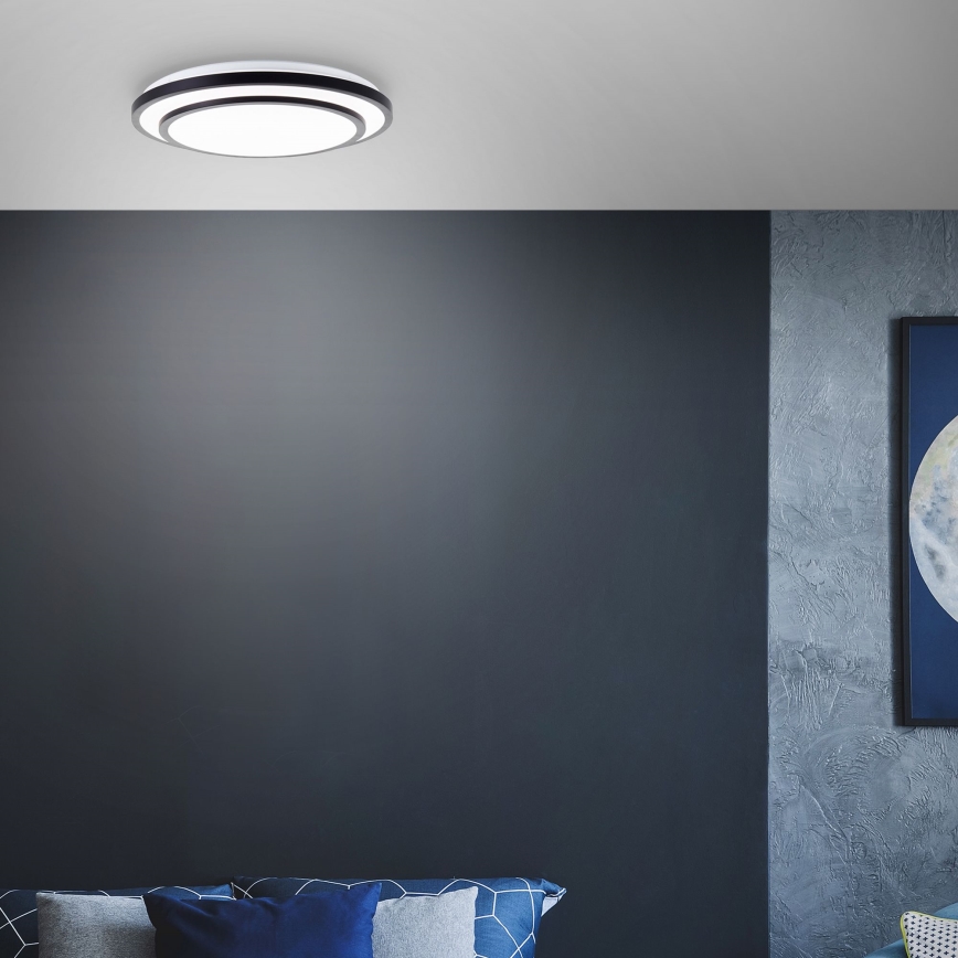 Brilliant - Himmennettävä LED-kattovalaisin LUCIANO LED/40W/230V 3000-6500K + kauko-ohjaus