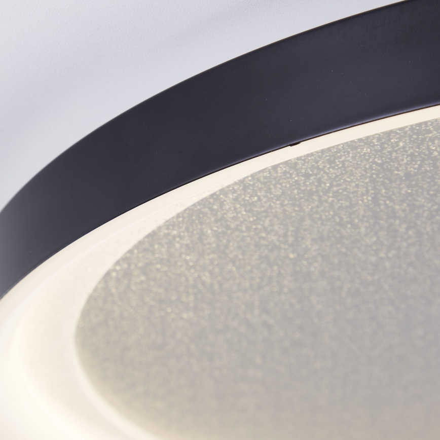 Brilliant - Himmennettävä LED-kattovalaisin QUITO LED/30W/230V 3000K halkaisija 42 cm musta