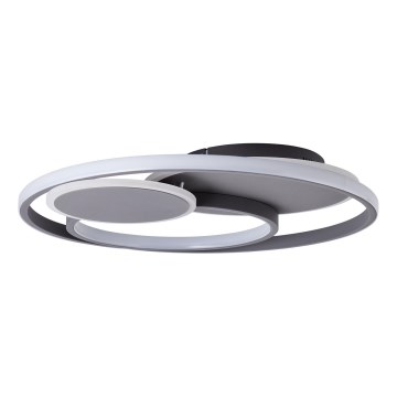 Brilliant - Himmennettävä LED-kattovalaisin RUNDA LED/50W/230V 3000-6500K musta + kauko-ohjaus