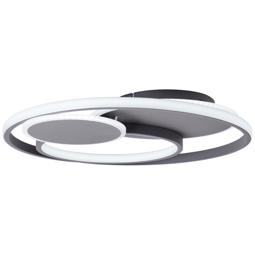 Brilliant - Himmennettävä LED-kattovalaisin RUNDA LED/50W/230V 3000-6500K musta + kauko-ohjaus