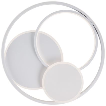 Brilliant - Himmennettävä LED-kattovalaisin RUNDA LED/50W/230V 3000-6500K valkoinen + kauko-ohjaus