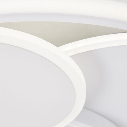Brilliant - Himmennettävä LED-kattovalaisin RUNDA LED/50W/230V 3000-6500K valkoinen + kauko-ohjaus