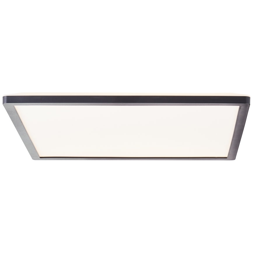 Brilliant - LED-himennettävä kattovalaisin SORELL LED/24/230V 3000-6500K 42x42 cm musta + kaukosäädin