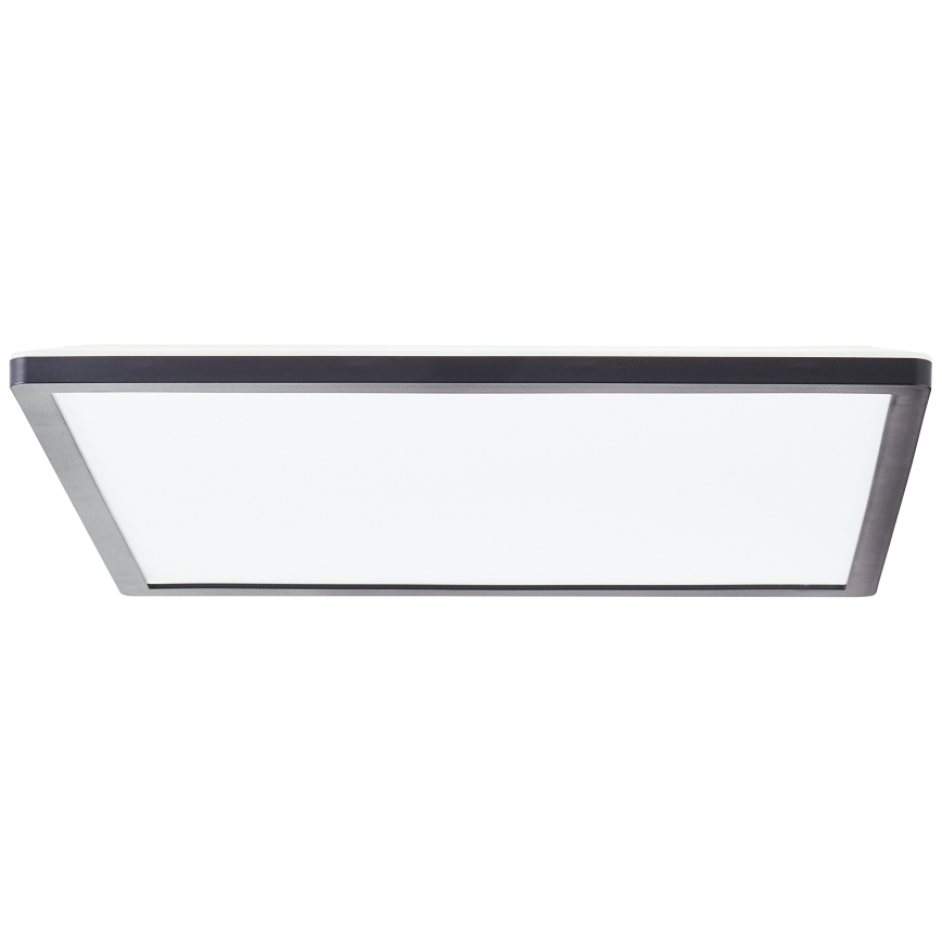Brilliant - LED-himennettävä kattovalaisin SORELL LED/24/230V 3000-6500K 42x42 cm musta + kaukosäädin
