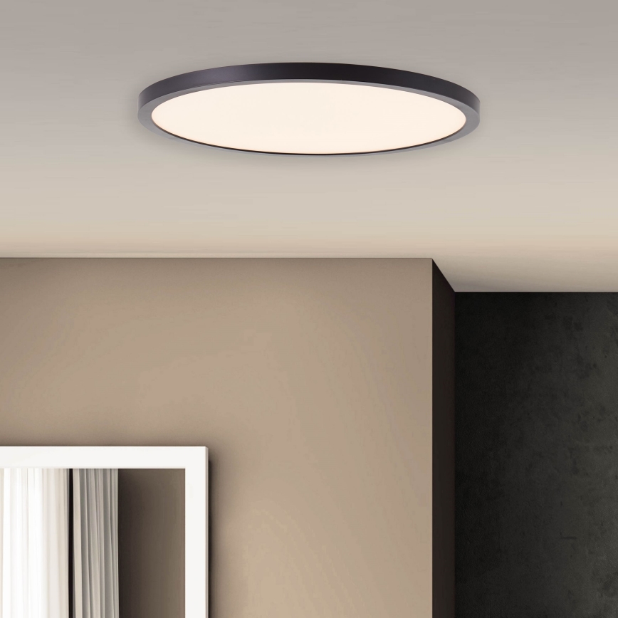 Brilliant - himmennettävä LED-kattovalaisin TUCO LED/20W/230V Ø 29,5 cm musta
