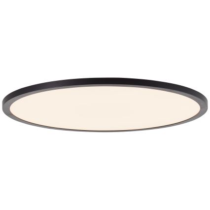 Brilliant – TUCO himmennettävä LED-kattovalaisin, 33 W, 230 V, 3000–6500 K, Ø 50 cm, musta, kaukosäädin mukana