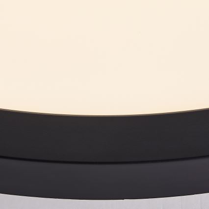 Brilliant – TUCO himmennettävä LED-kattovalaisin, 33 W, 230 V, 3000–6500 K, Ø 50 cm, musta, kaukosäädin mukana
