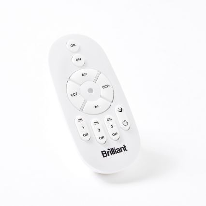 Brilliant – TUCO himmennettävä LED-kattovalaisin, 33 W, 230 V, 3000–6500 K, Ø 50 cm, musta, kaukosäädin mukana