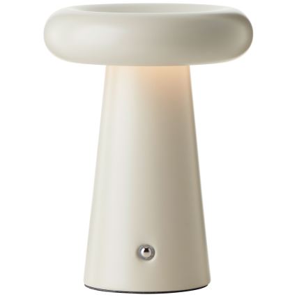Brilliant - Himmennettävä LED-kosketuspöytävalaisin MUFFIN LED/3W/5V USB IP44 kerma