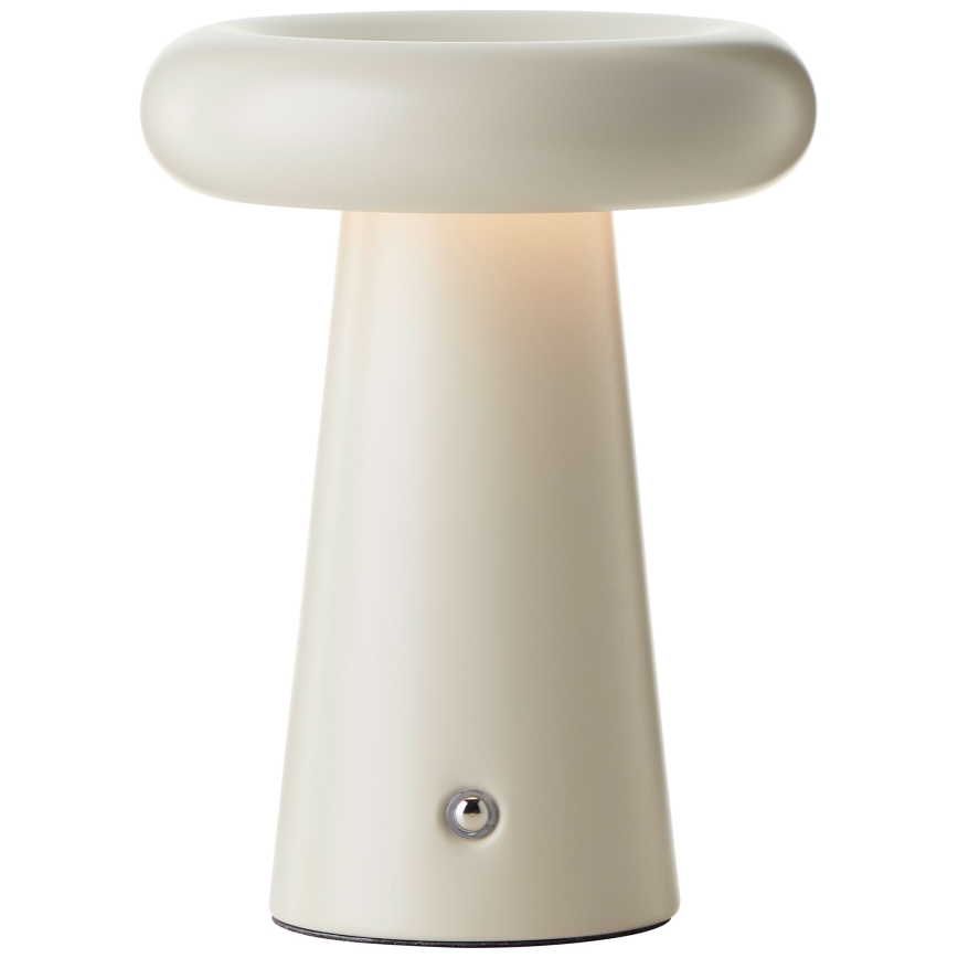 Brilliant - Himmennettävä LED-kosketuspöytävalaisin MUFFIN LED/3W/5V USB IP44 kerma