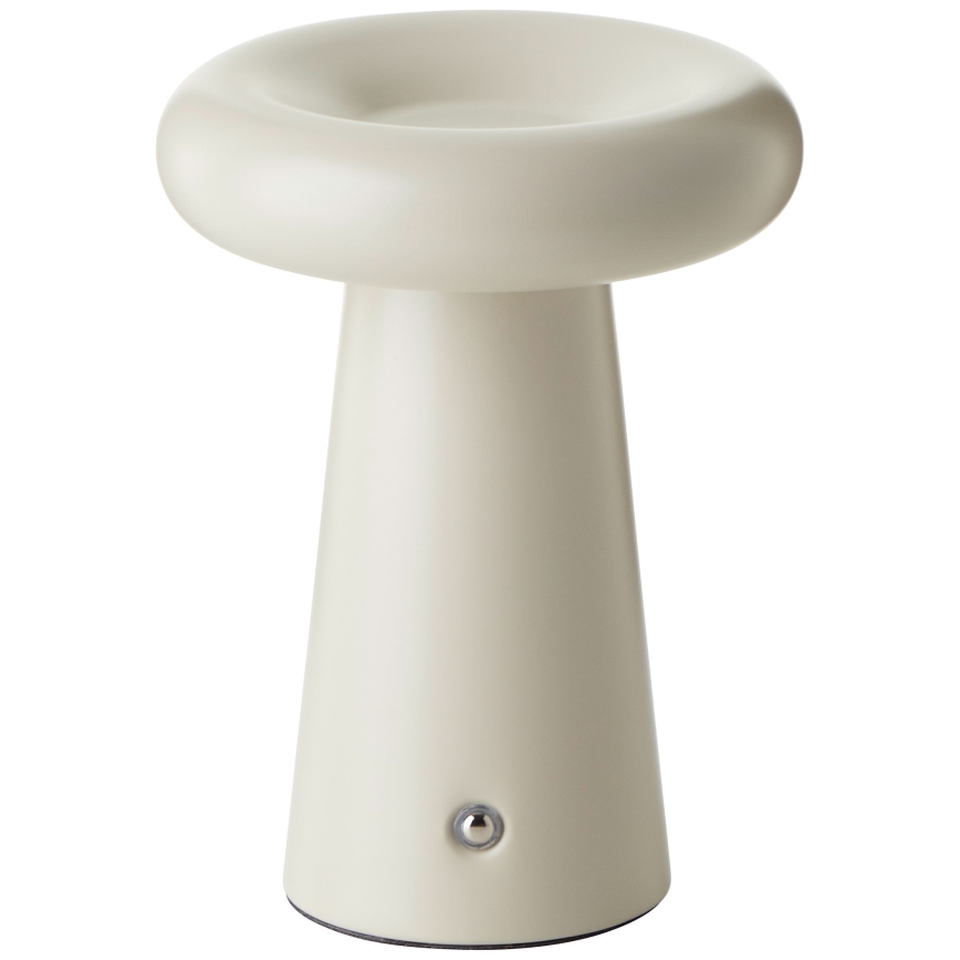 Brilliant - Himmennettävä LED-kosketuspöytävalaisin MUFFIN LED/3W/5V USB IP44 kerma