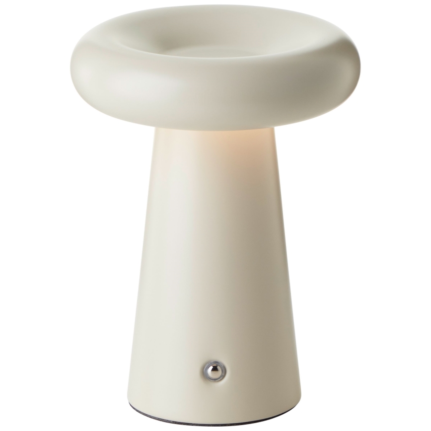 Brilliant - Himmennettävä LED-kosketuspöytävalaisin MUFFIN LED/3W/5V USB IP44 kerma