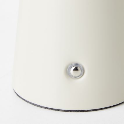 Brilliant - Himmennettävä LED-kosketuspöytävalaisin MUFFIN LED/3W/5V USB IP44 kerma