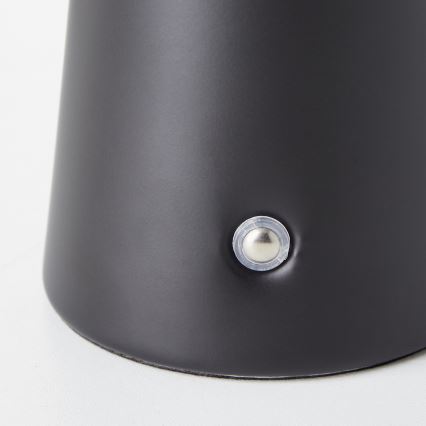 Brilliant - LED Himmennettävä kosketus ulko pöytävalaisin MUFFIN LED/3W/5V USB IP44 musta