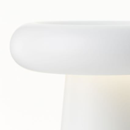Brilliant - LED Himmennettävä kosketus ulko pöytävalaisin MUFFIN LED/3W/5V USB 2600 mAh IP44 valkoinen