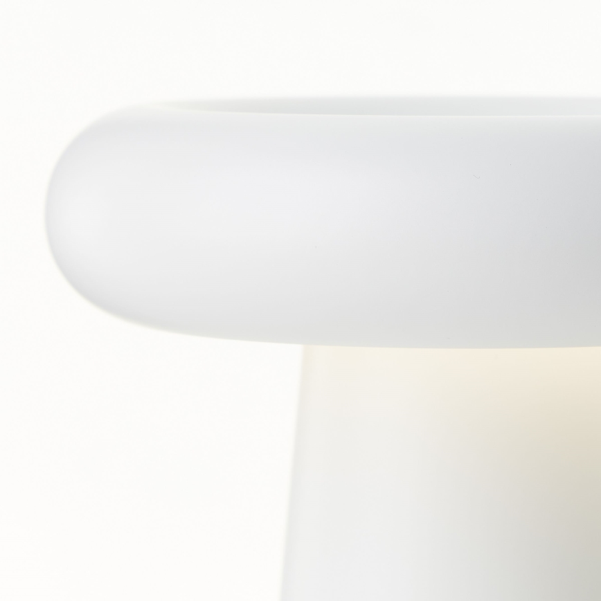 Brilliant - LED Himmennettävä kosketus ulko pöytävalaisin MUFFIN LED/3W/5V USB 2600 mAh IP44 valkoinen