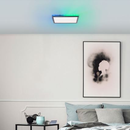 Brilliant - LED RGBW Himmennettävä kattovalo SALTERY LED/20W/230V 3000-6500 + kauko-ohjaus
