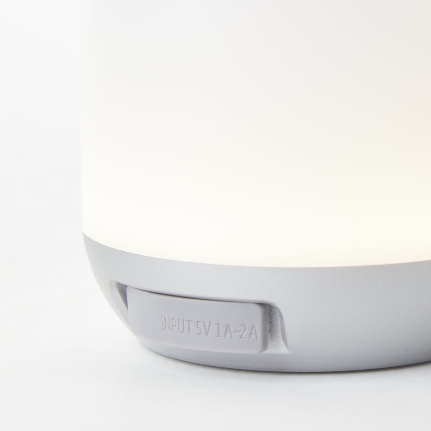 Brilliant - Himmennettävä LED-ulkopöytälamppu GEMMA LED/1,9W/5V IP44 valkoinen