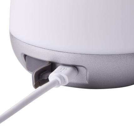 Brilliant - Himmennettävä LED-ulkopöytälamppu GEMMA LED/1,9W/5V IP44 valkoinen