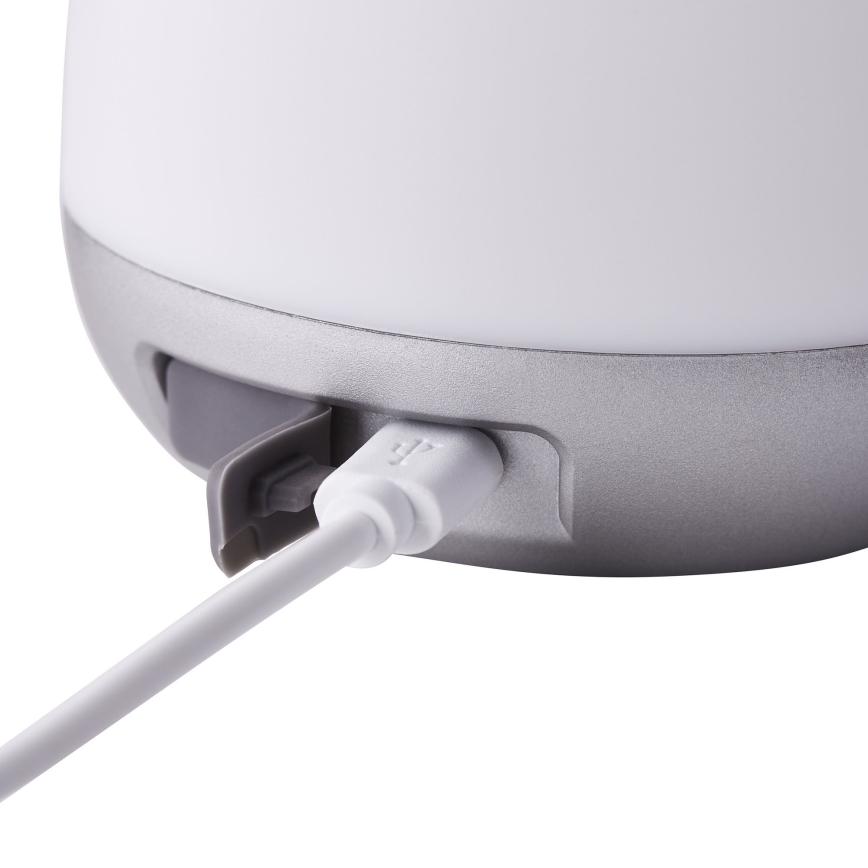 Brilliant - Himmennettävä LED-ulkopöytälamppu GEMMA LED/1,9W/5V IP44 valkoinen