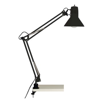 Brilliant - HOBBY pöytälamppu klipsillä 1xE27/40W/230V musta