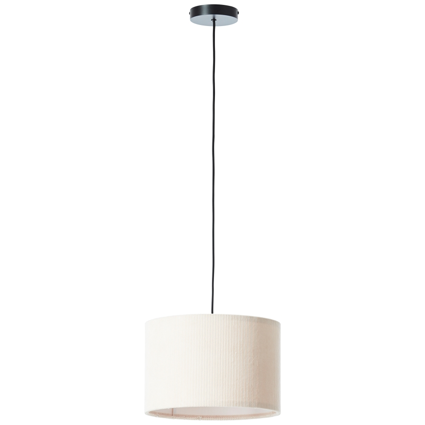 Brilliant - Kattokruunu johdossa TONY 1xE27/20W/230V halkaisija 35 cm kerma