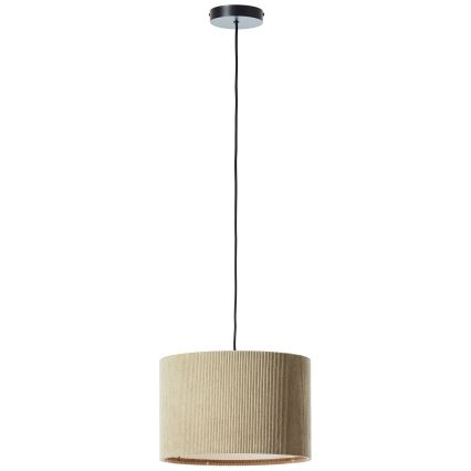 Brilliant - Kattokruunu johdossa TONY 1xE27/20W/230V halkaisija 35 cm ruskea
